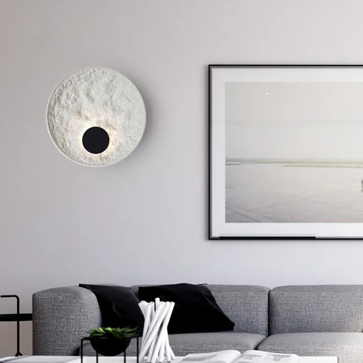 LunaGlow – Rund Mån Vägglampa