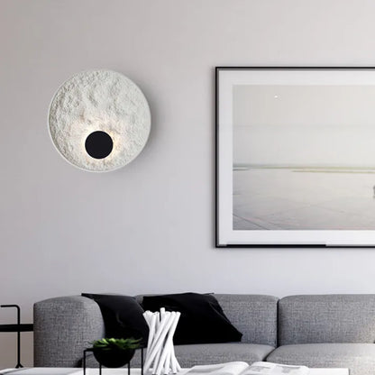 LunaGlow – Rund Mån Vägglampa