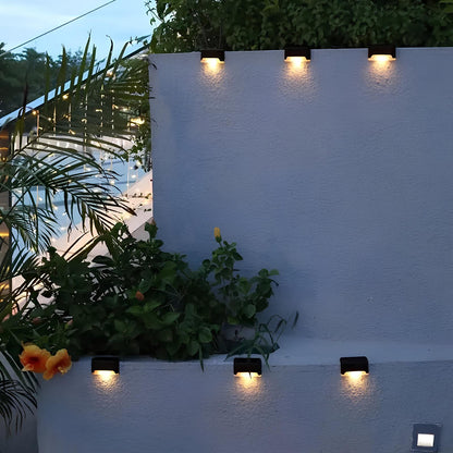 Utomhus Solar LED Steplampa Vattentät