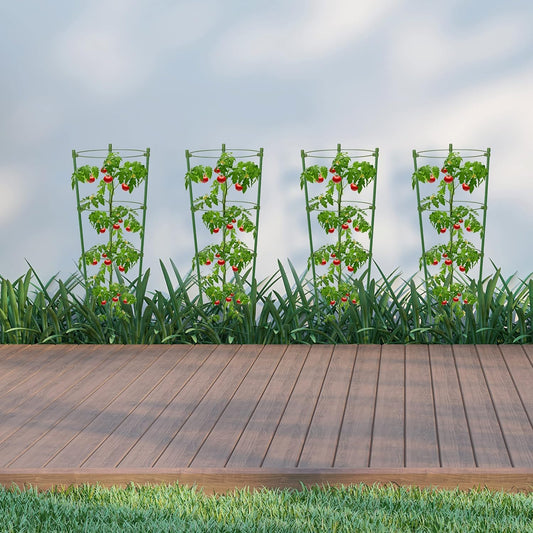 Klatram för växter – Stabil stödjeringram för klätterväxter