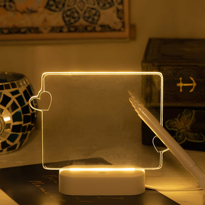 LoveGlow - USB 3D Kärlekshjärta Nattlampa
