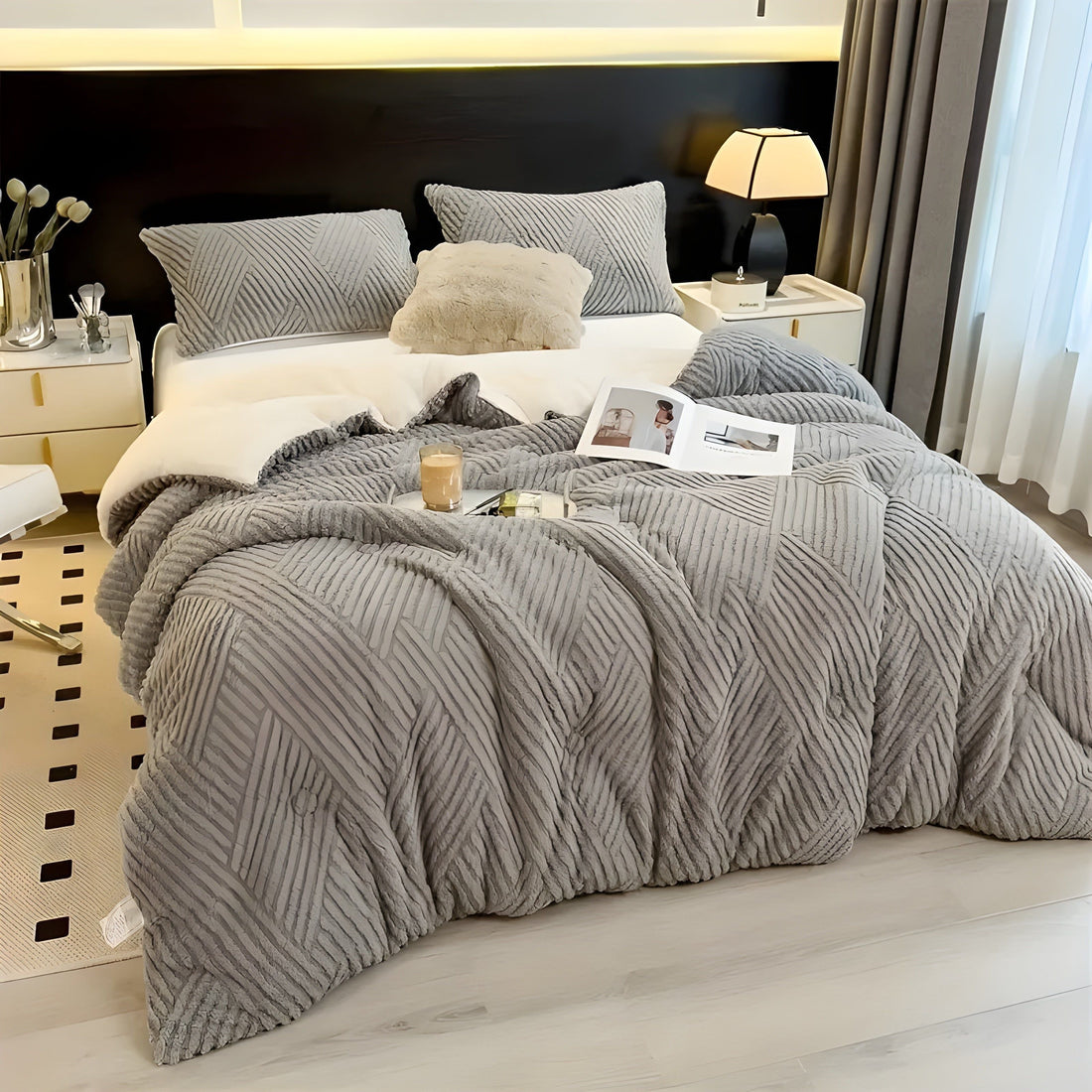 DreamCloud Täcke - Varm Ultra-Mjuk Taffeta Filt