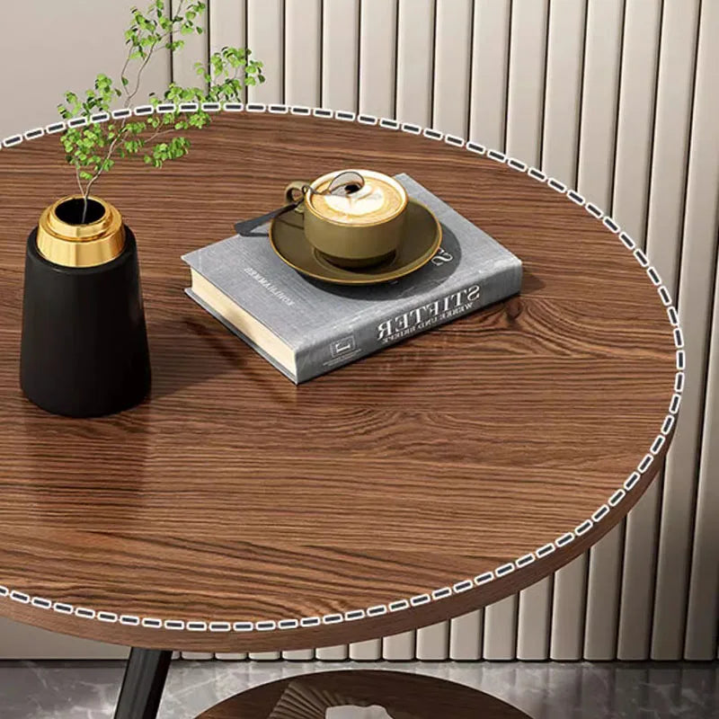 Nordic Modern Luxury Coffee Tables with Minimalist Storage and Aesthetic Design for Home Decoration