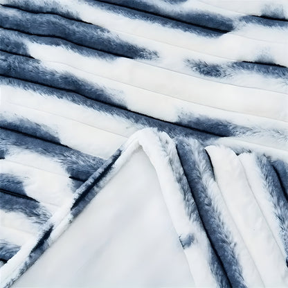 FauxFur Täcke - Mjuk Pläd-Sherpa-Fleece Täcke