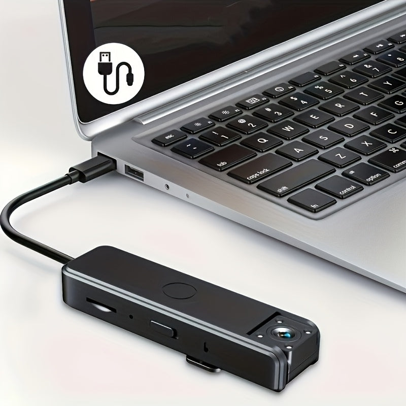 Mini kamera med klipp för videoinspelning