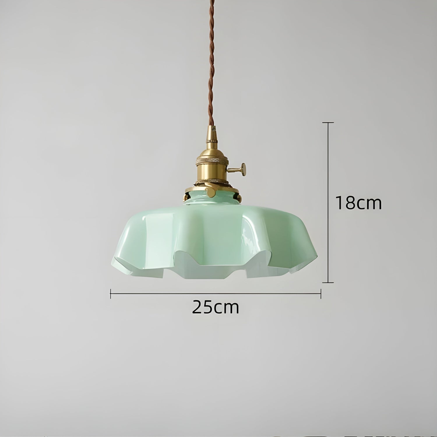 SeineGlow Light - Fransk Retro Pendellampa gjord av Glas