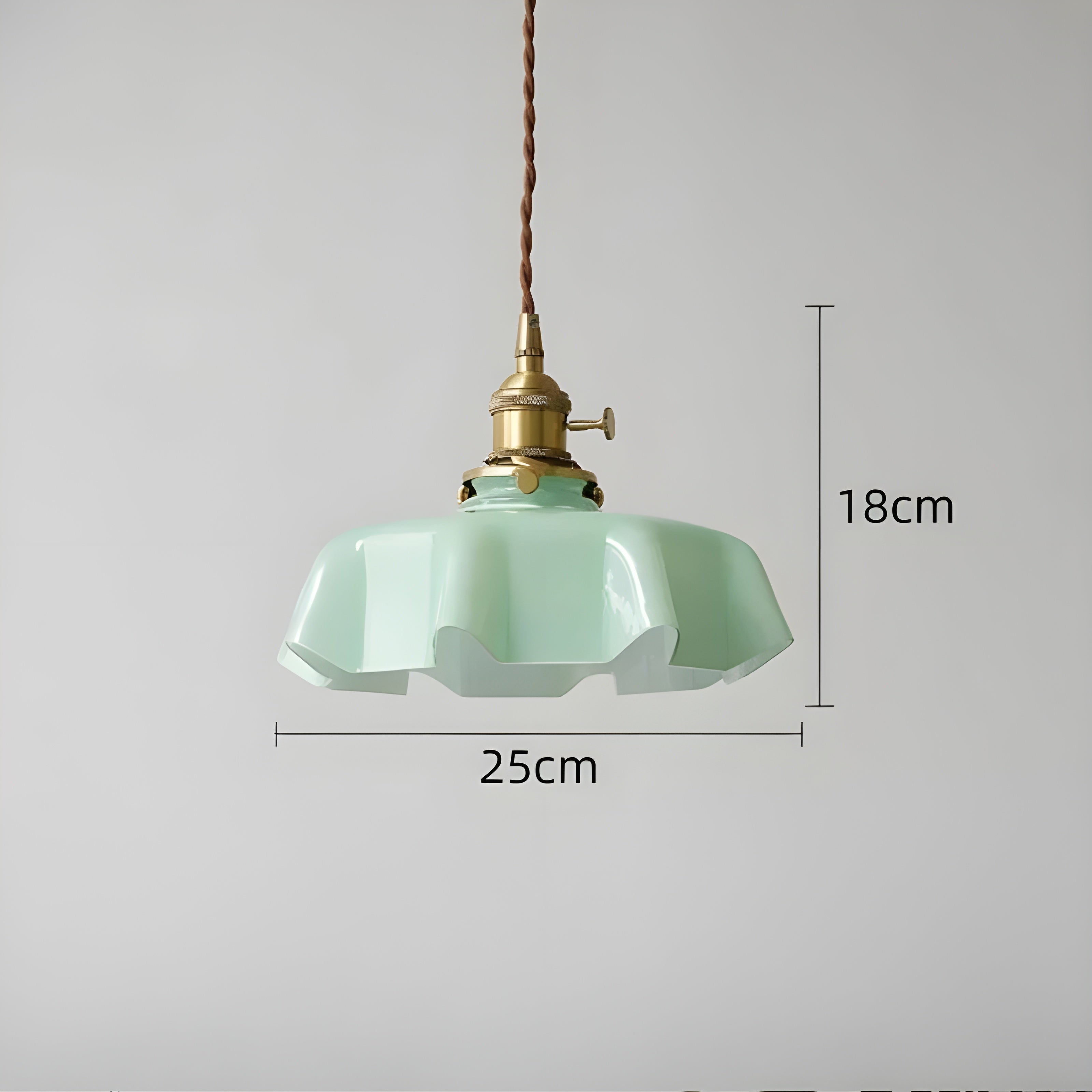 SeineGlow Light - Fransk Retro Pendellampa gjord av Glas