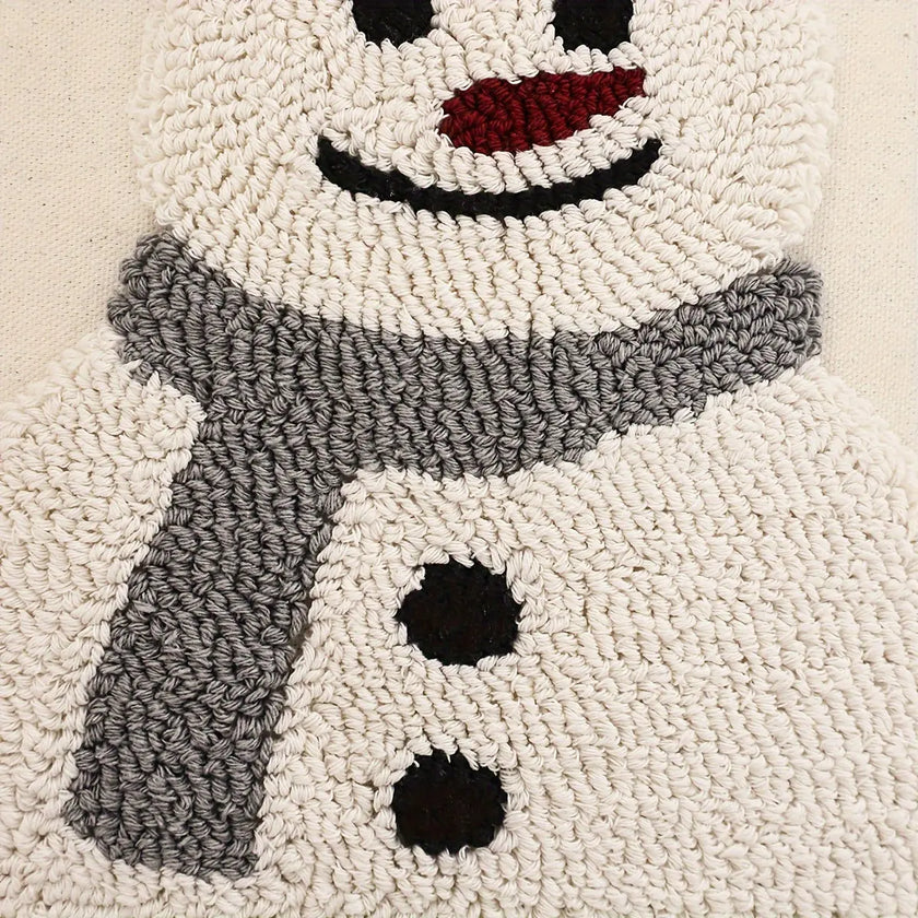 Carvallo - Traditionellt feriepudtäcke med snögubbe- och rendesign | 1+1 Gratis