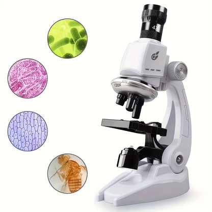 Mikroskop Kit Barn Plast Utbildningsleksak