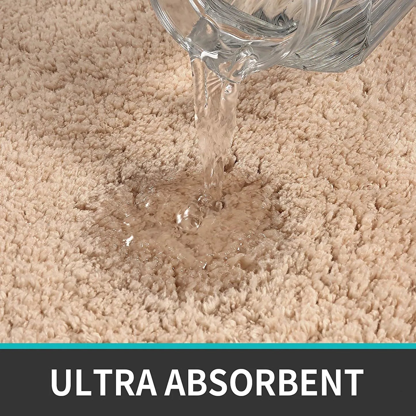 Royaleva Super Thick Luxury Bathroom Rug - Ultra-Plush Comfort för Dina Fötter