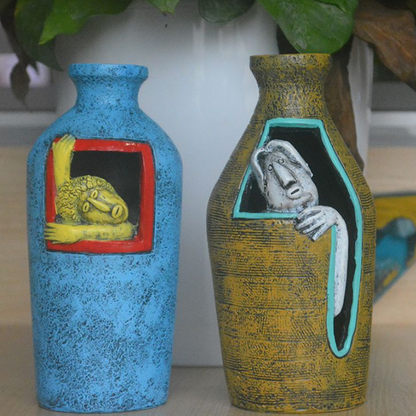 Carvallo - Djärv 3D-skulpterad ansiktsvas för enastående bostadsstyling