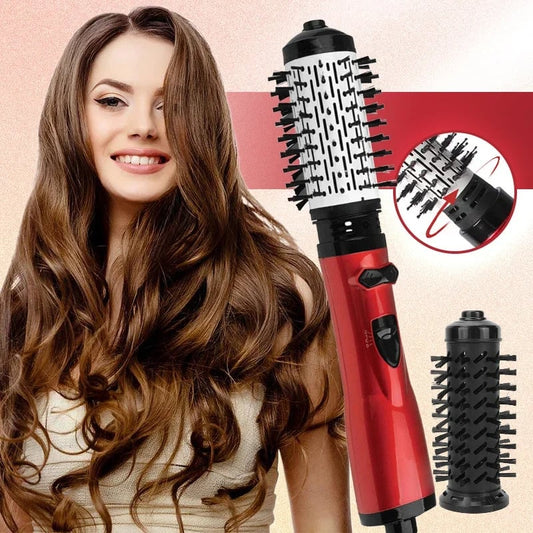 Luxora Rotating Hair Dryer with Interchangeable Brushes