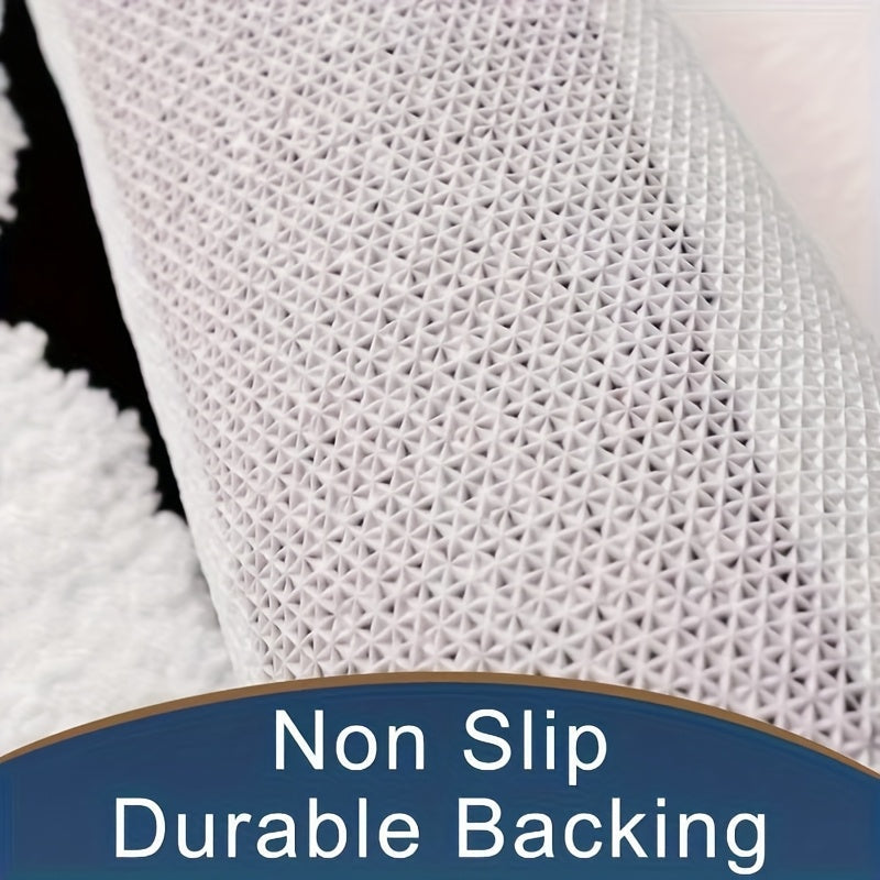 Geometrisk Vågmatta – Perfekt för Badrum eller Entré