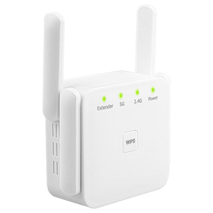 1200Mbps 5GHz Trådlös WiFi Extender | Öka ditt Internet med Dual-Band Repeater &amp; Brandvägg