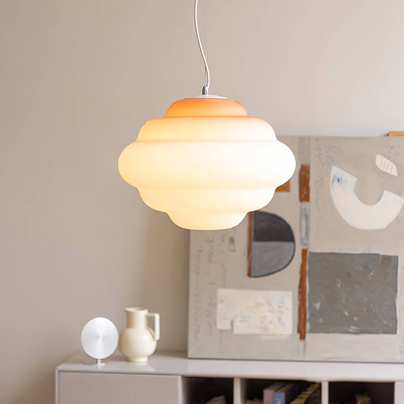 Lunir Clouda | dekorativ hängande lampa i molnformad design