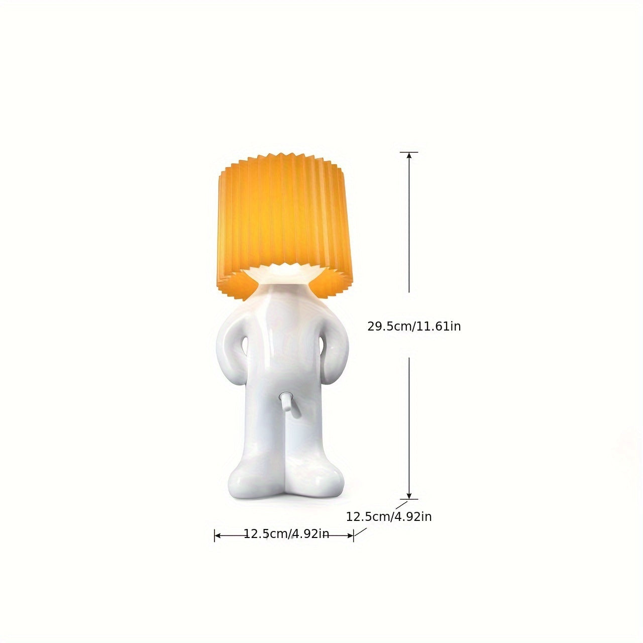 VerlegenLicht - USB-driven geometrisk bordslampa med färgglatt ljus