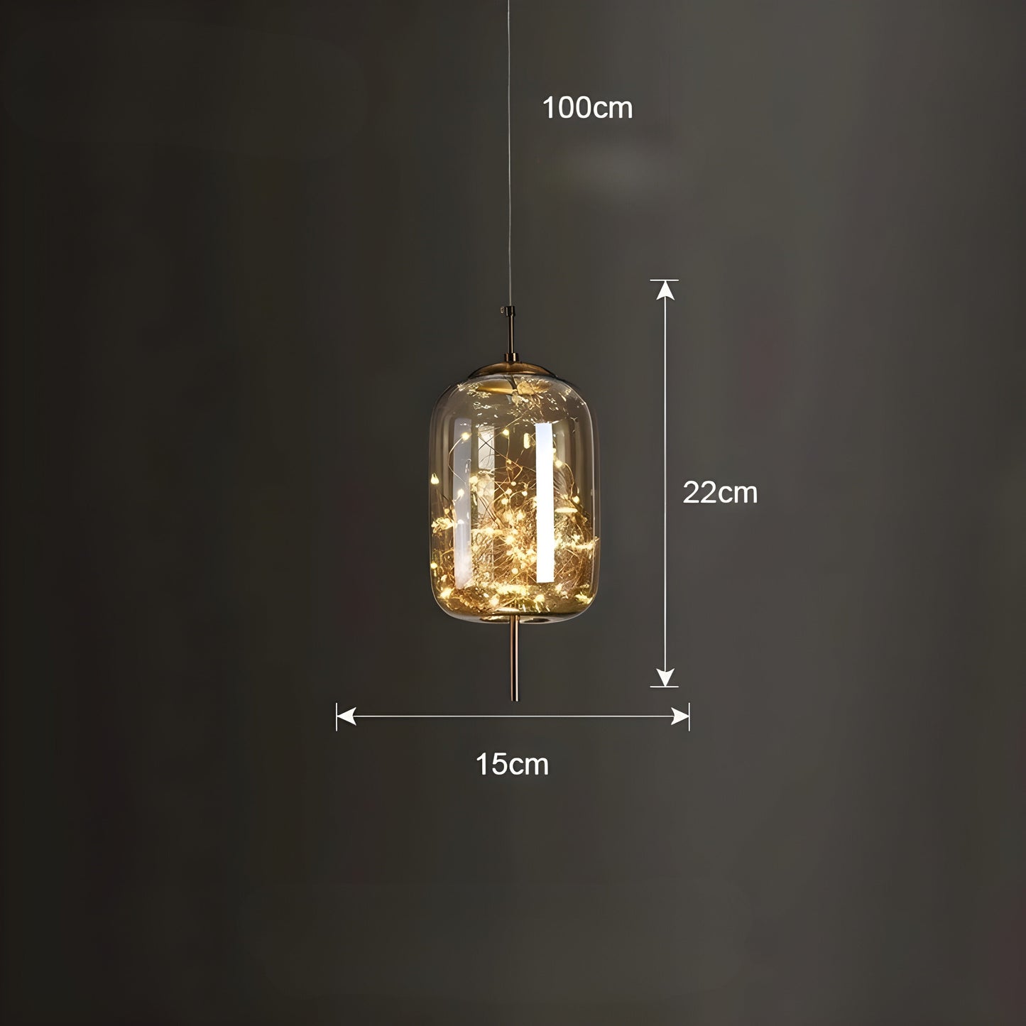 CrystalBeam Light - Modern LED Hänglampa Stjärnor