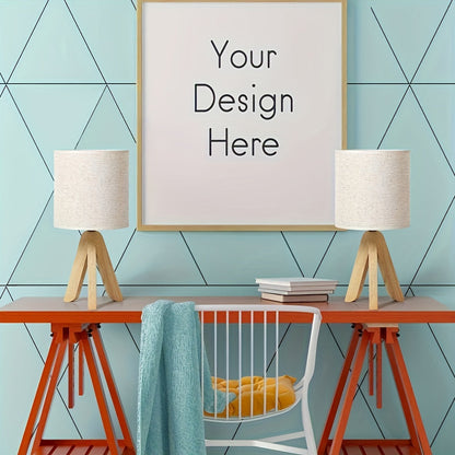 Naturlig Ljus Stil Tripod Lampa - För Varm och Modern Belysning