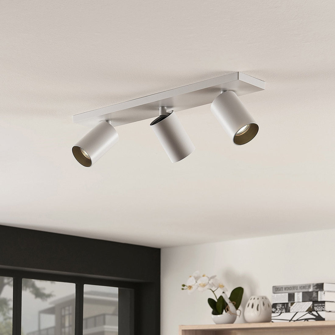 Takspotlights Vita Aluminium Justerbar Lampa