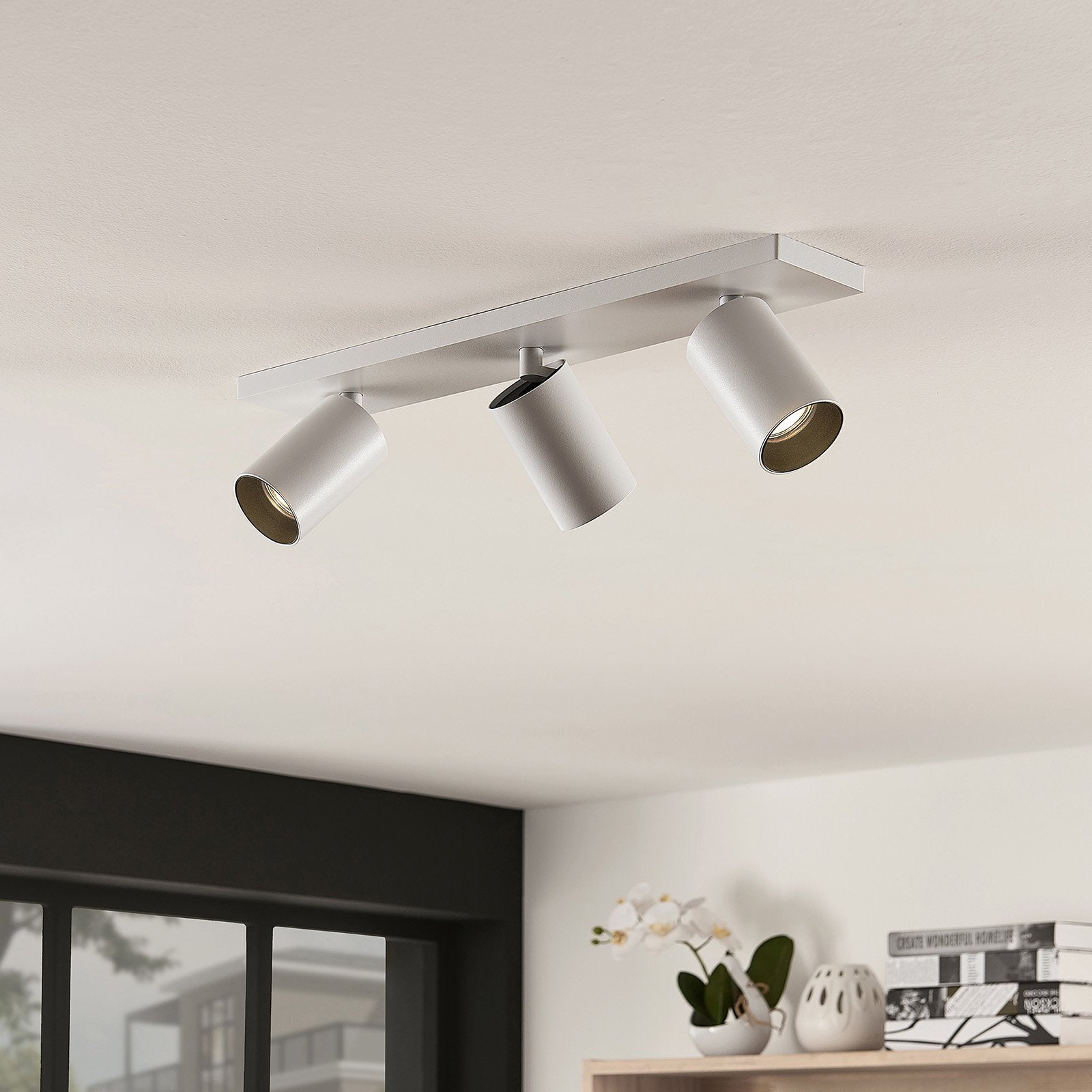 Takspotlights Vita Aluminium Justerbar Lampa