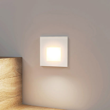 Vägglampa Modern Vit LED Infälld Armatur