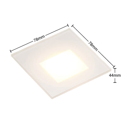 Vägglampa Modern Vit Aluminium LED Panel