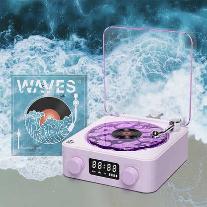 SpinEcho – Vintageinspirerad Bluetooth-skivspelare