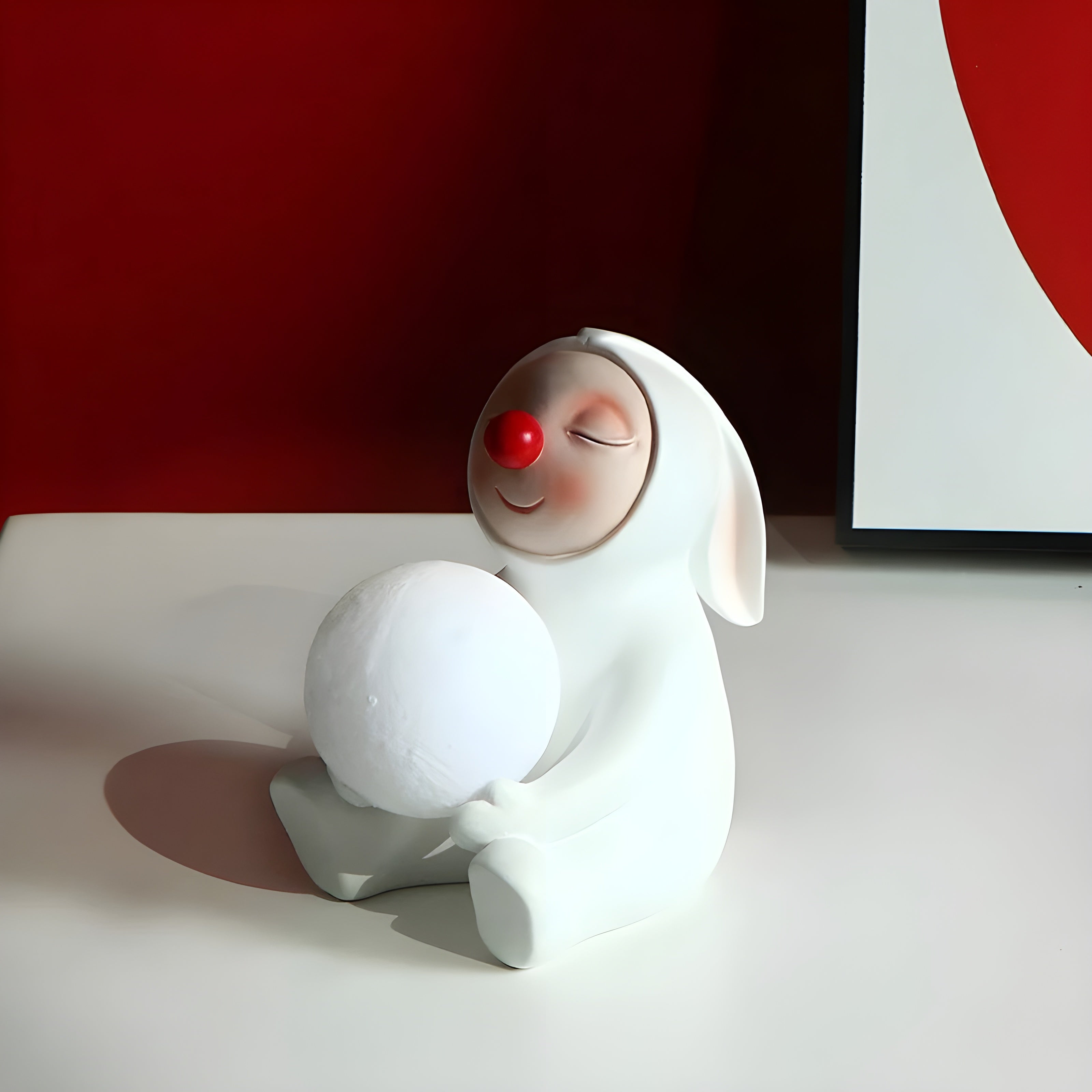 GlowRabbit Lampa – Förtrollande USB-bordslampa med uppladdning