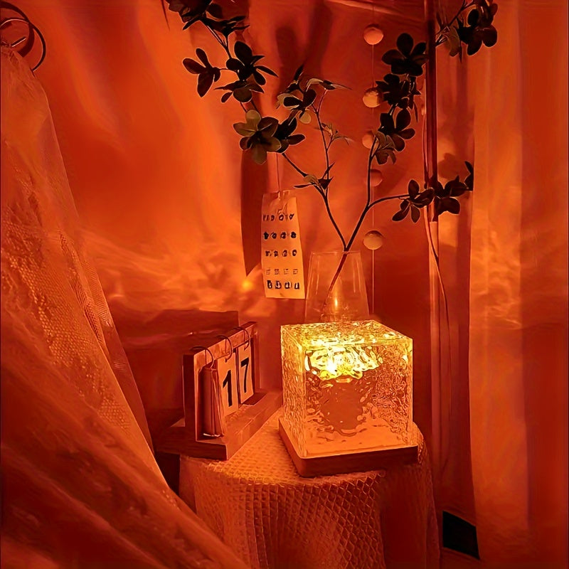 LumiGlow - Acryl USB Nattlampa med Touch Control