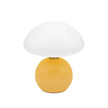 LumiGlass - Modern LED Bordslampa med Glasskärm | Dimbar &amp; Energibesparande