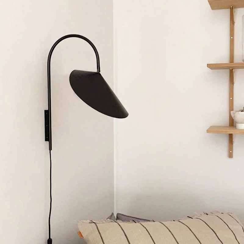 Vägglampa Modern Järn Petal Stil Lampa