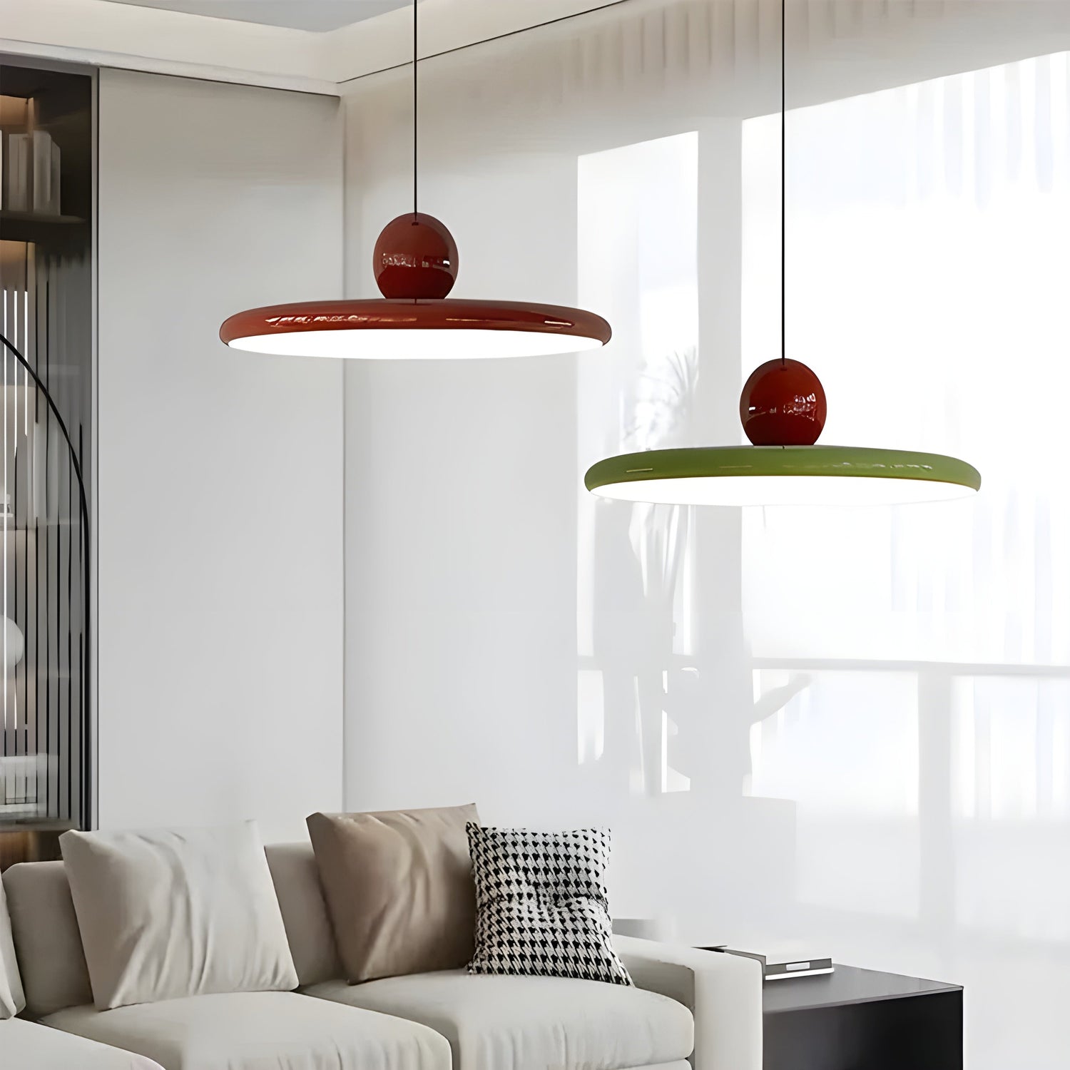 HavenHalo Light - Nordisk LED-Glas-Pendellampa