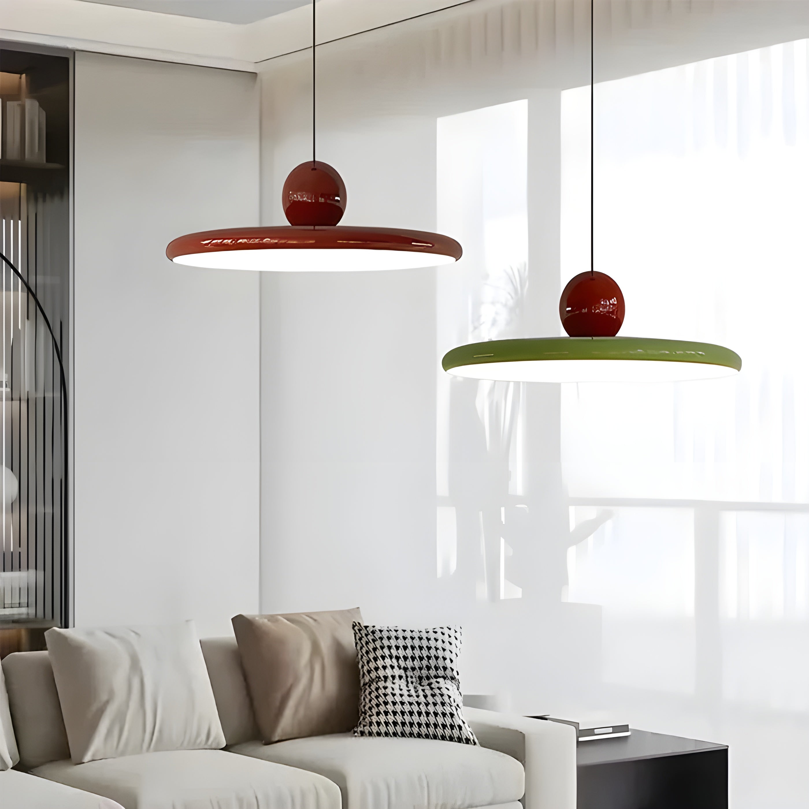 HavenHalo Light - Nordisk LED-Glas-Pendellampa