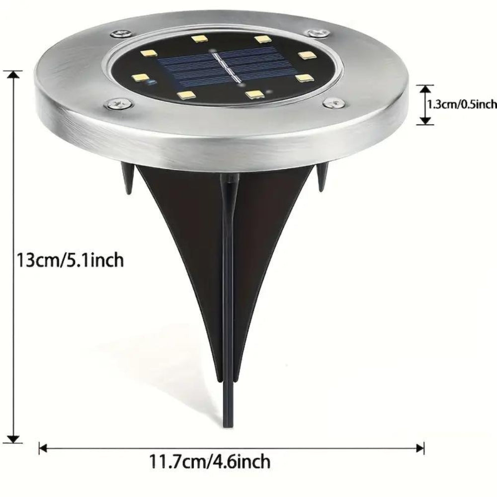 Solarträdgårdsgolvlampa Pack