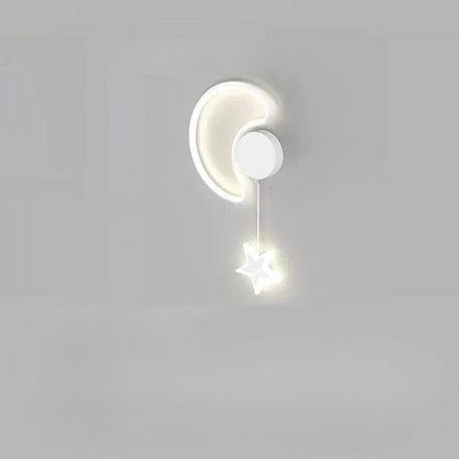 LumiDroom - Moln Stjärna Måne LED-Vägglampa