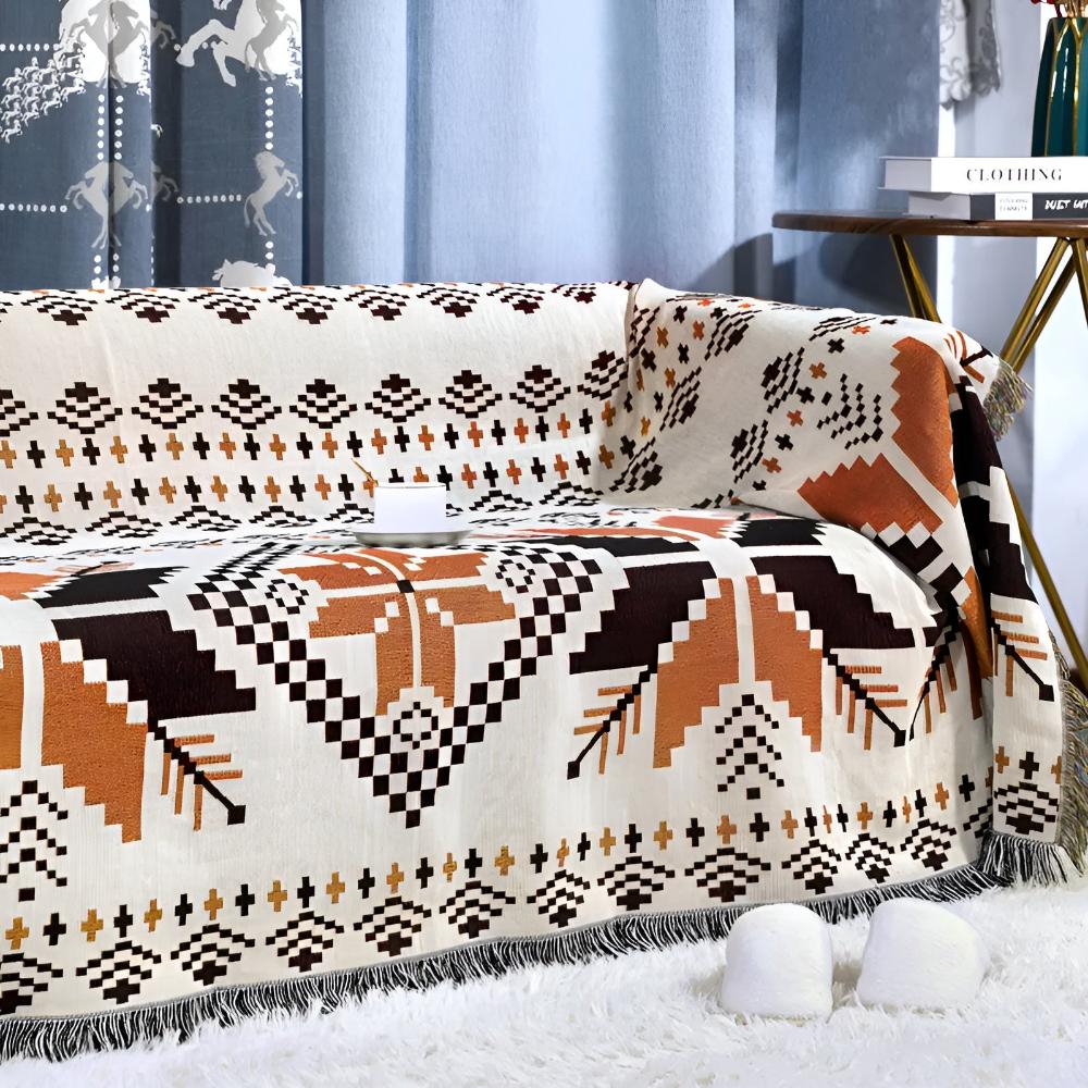 Maroccan Boho-mönster Picknickmat