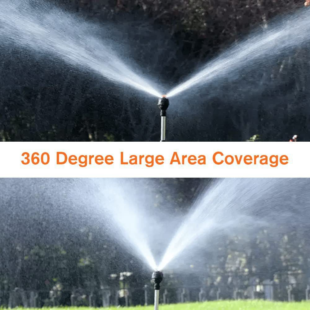 Automatisk roterande trädgårdssprinkler med inbyggd stativ för trädgården