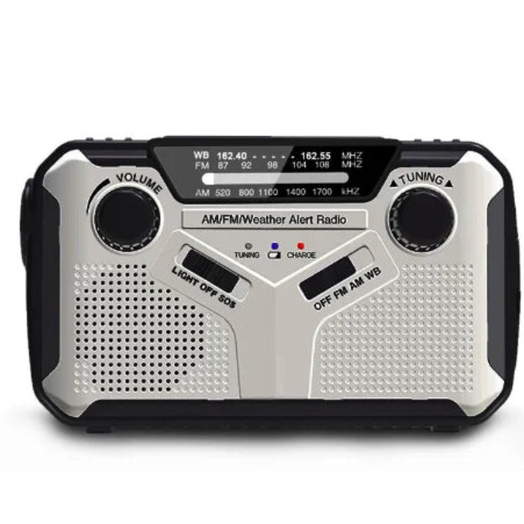 PrepMate - Bärbar nödradio och powerbank för överlevnad och friluftsliv