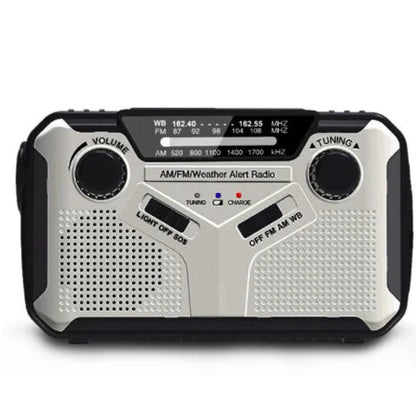 PrepMate - Bärbar nödradio och powerbank för överlevnad och friluftsliv