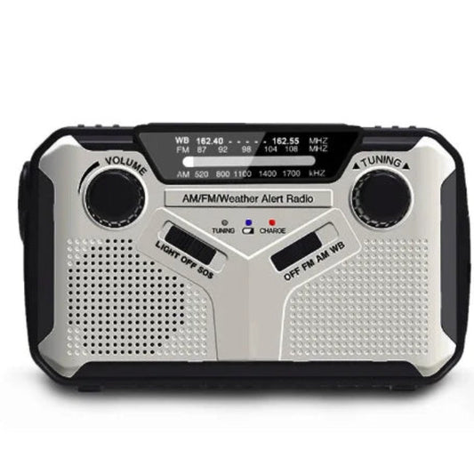 PrepMate - Bärbar nödradio och powerbank för överlevnad och friluftsliv