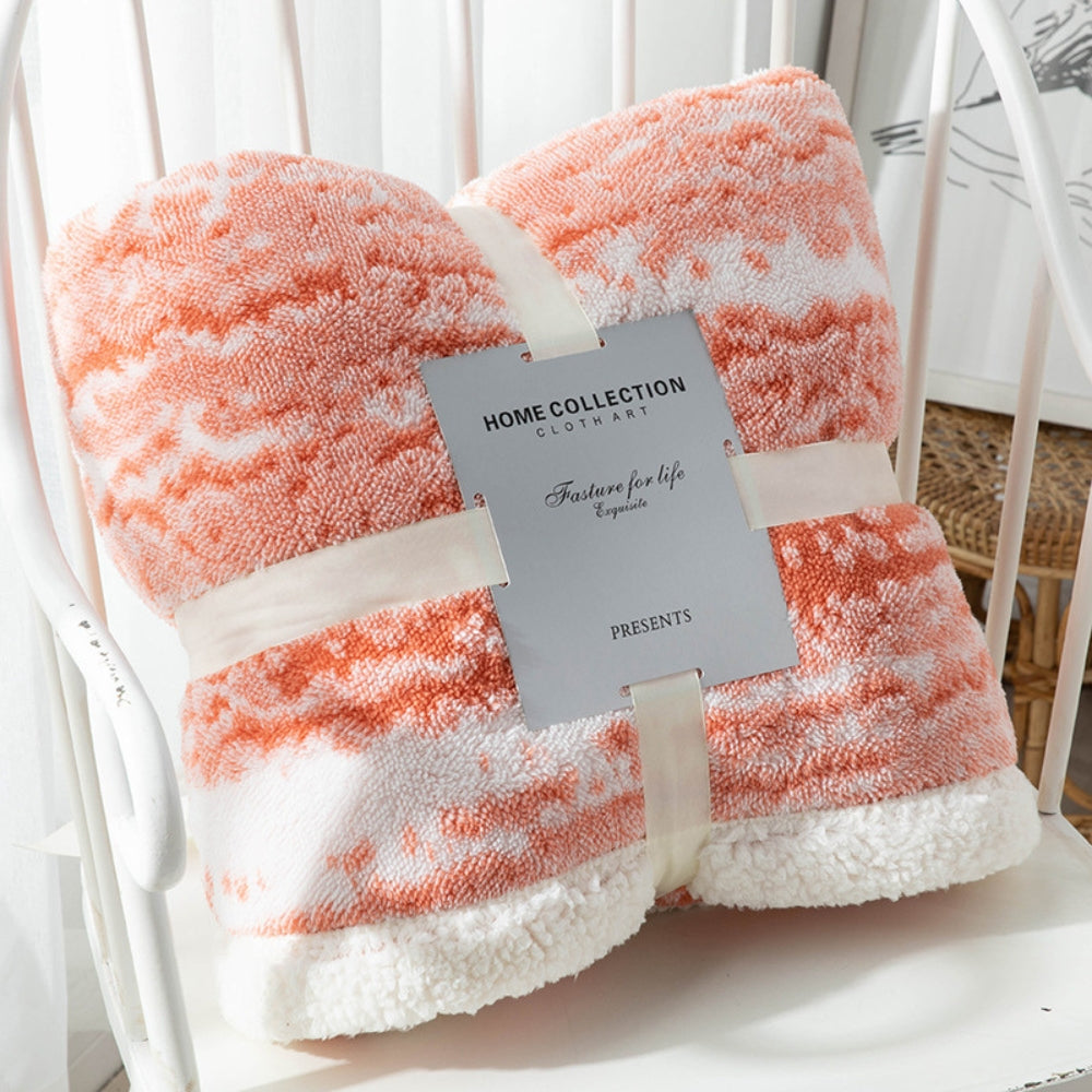 Elegant Seraphina Velvet Sherpa Filten