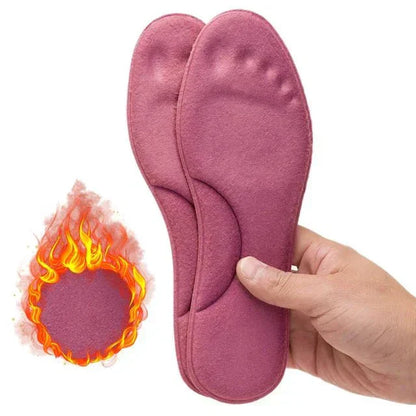 Självvärmande isolerande insoles