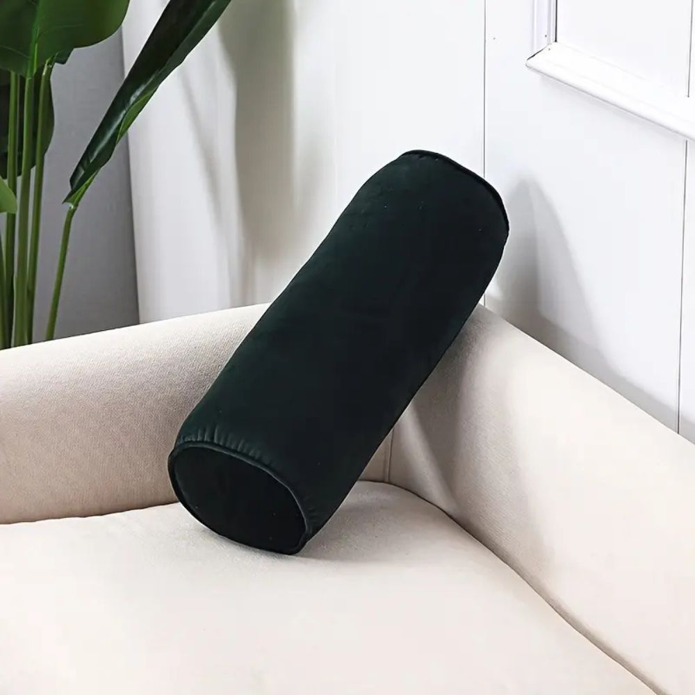 Plush Velvet Bolster Kudde