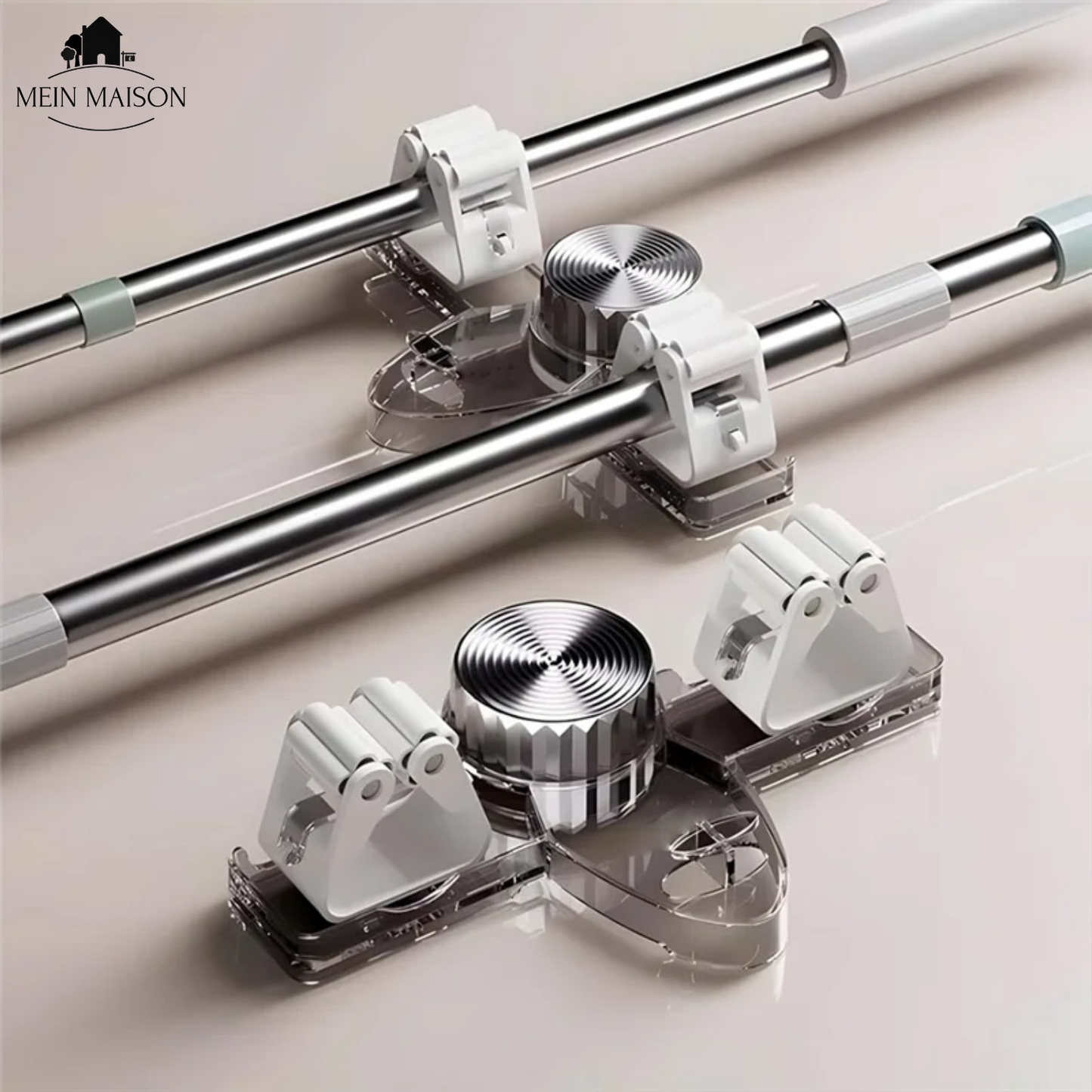 Carvallo | GripMates – Säker hållning för kvastar & mopp utan borrning