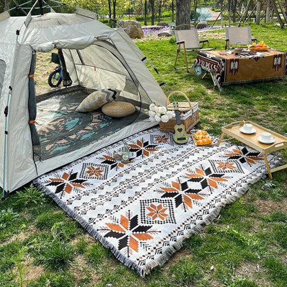 Maroccan Boho-mönster Picknickmat