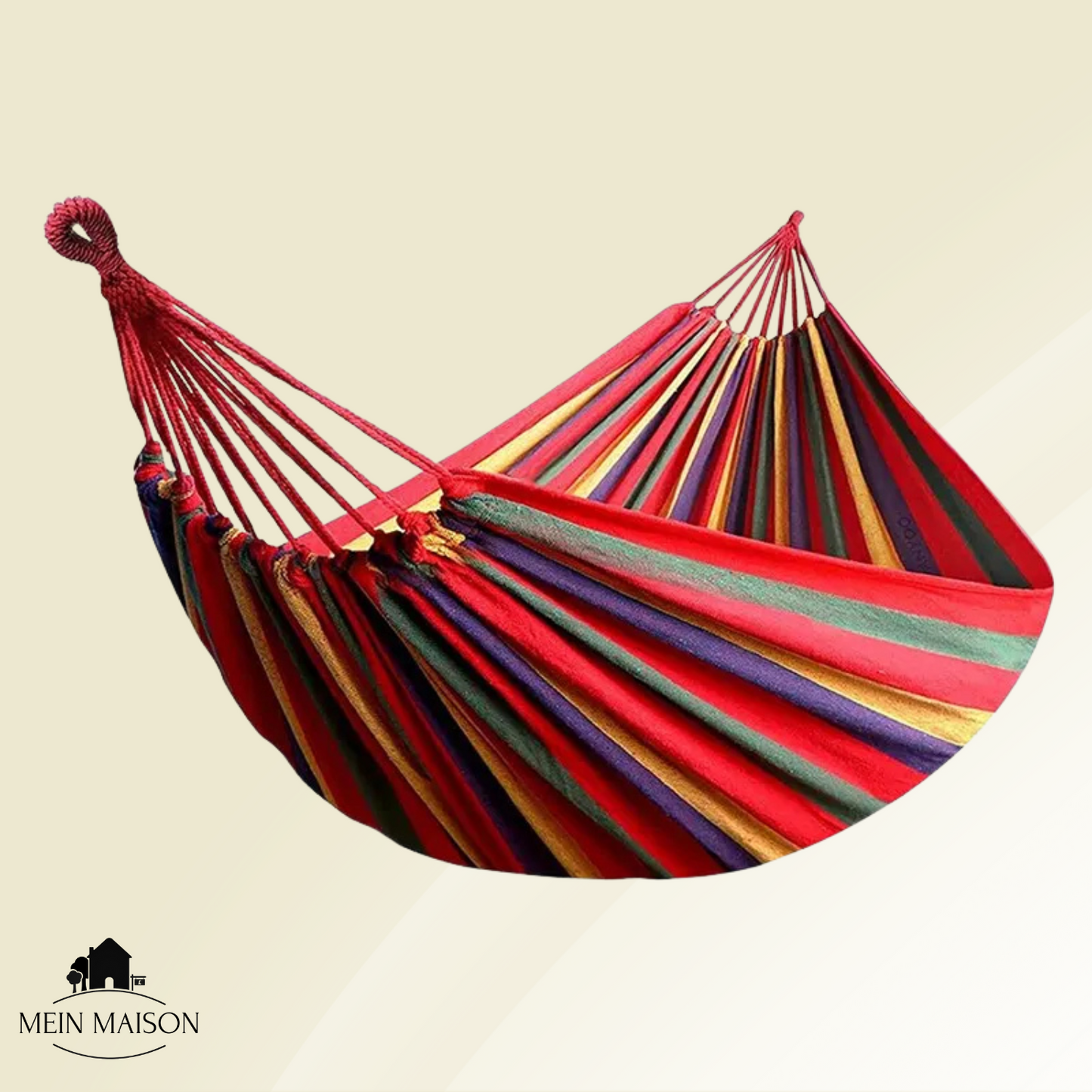 Carvallo Hängematta | Robust Canvas | Anti-glid-design | Bärförmåga 200 kg