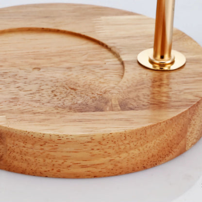 CandleGlow - Ljusvärmare Bordslampa med Glaskupa