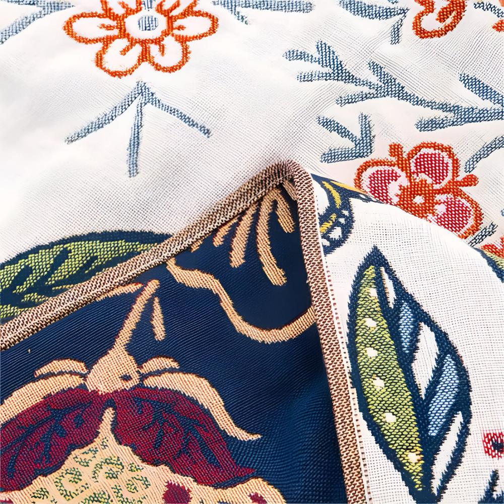 Vändbar Trädgårdsblomma Badhandduk