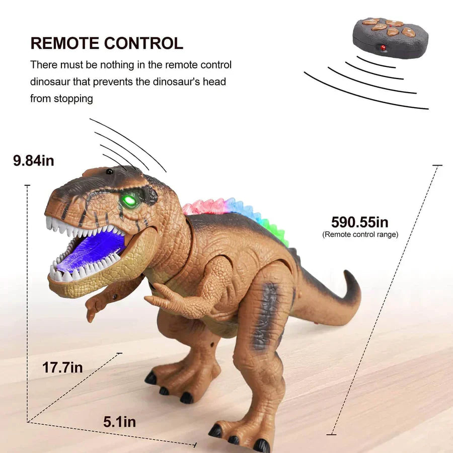 Royaleva Fjärrkontroll T-Rex Dinosaurie Med LED Lampa