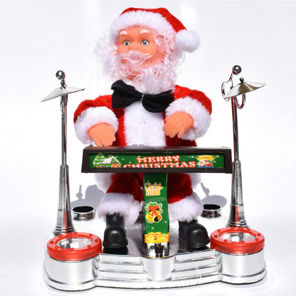 Klibbande jultomte barnleksak